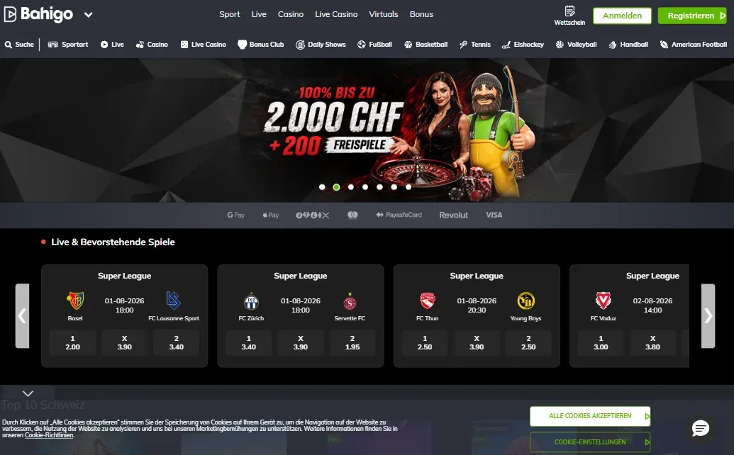 Bahigo casino ch